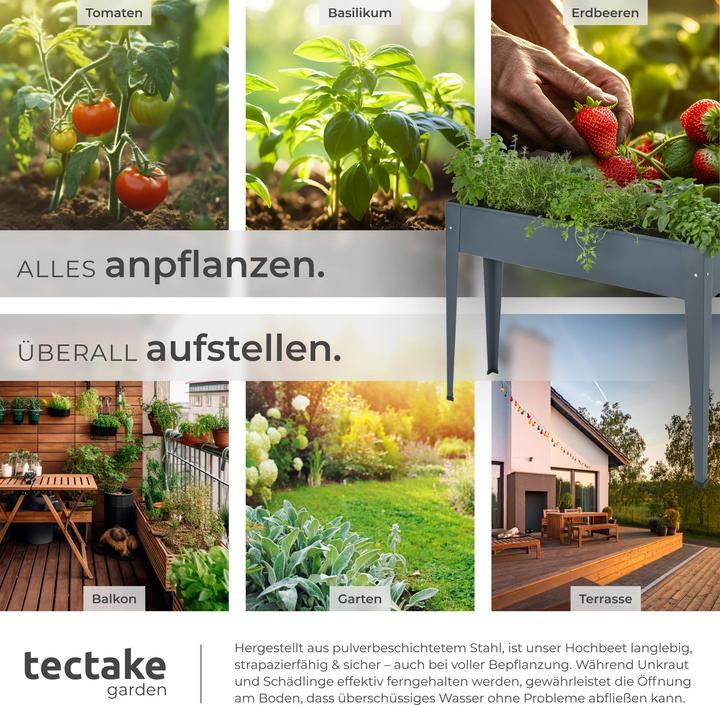 Actual product image tectake Calendula Raised Bed