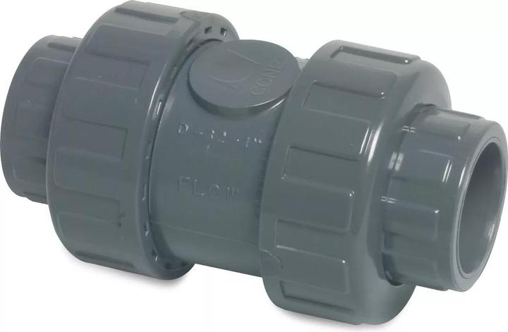 Poolomio Valvola di non ritorno in PVC da 50 mm