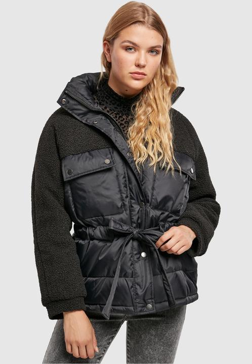 Immagine prodotto Urban Classics Giacca Sherpa Mix Puffer da donna (XXL)