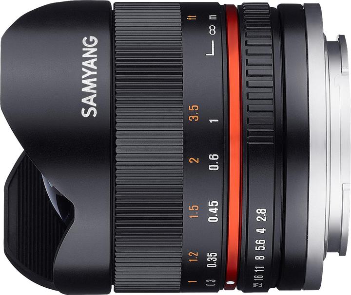 Produktbild Samyang 8mm f/2.8 II, Sony E (Sony E, APS-C / DX)