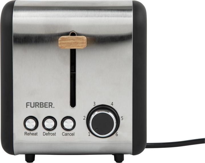 Actual product image Furber Kettle, Stand Mixer and Toaster Set, Black Matt