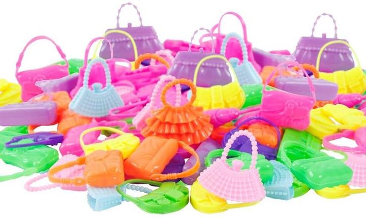 Immagine prodotto Hermex 16 Borse per bambole Barbie Accessori Abbigliamento Moda