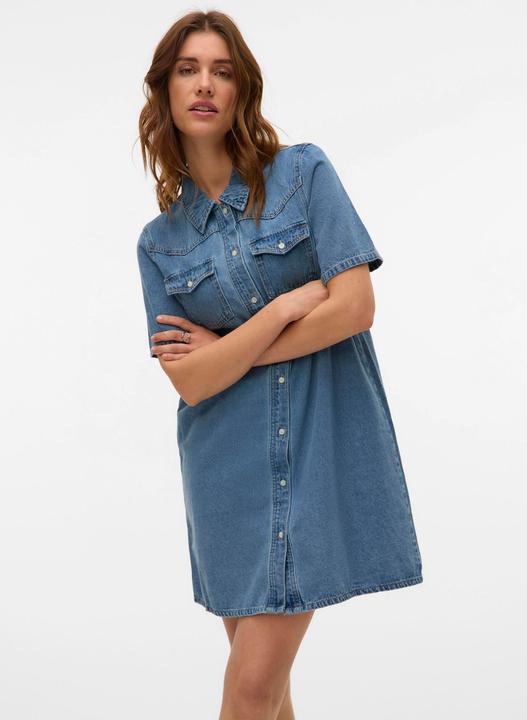Produktbild Vero Moda VMAUSTIN Kurzes Kleid Jeanskleid (3XL)