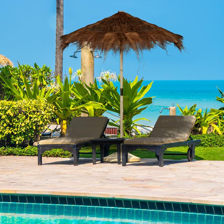 Produktbild Relaxdays Hawaii Sonnenschirm (2.15 m)
