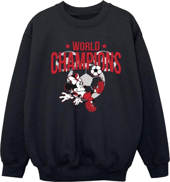 Disney Minnie Mouse World Champions Sweatshirt Mädchen