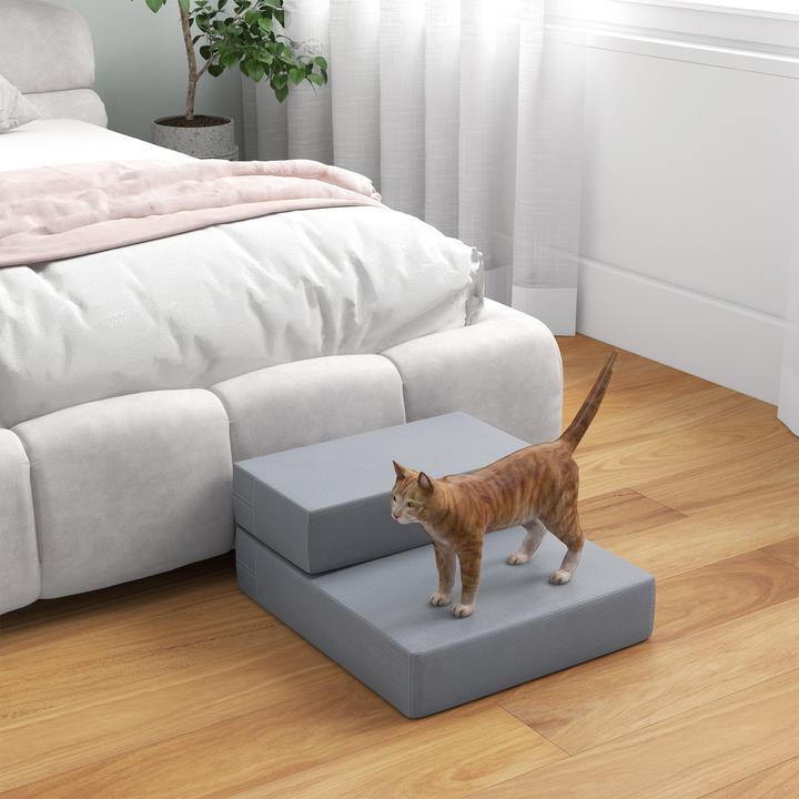 Image du produit PawHut Escalier pour chien pliable (Chien, Lavable)