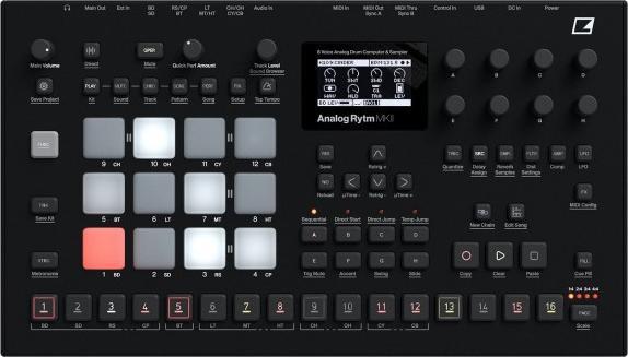 Immagine prodotto Elektron Drumcomputer Analogue Rytm MKII Nero