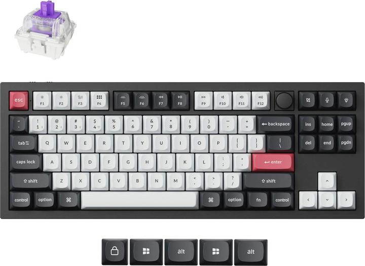 Actual product image Keychron Q3 HE (US, Wireless, Cable)