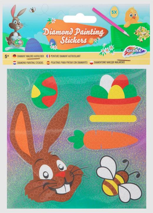 Image du produit Grafix Autocollants de peinture en diamant Pâques (1 x, 20 x 15 x 0.5 cm)
