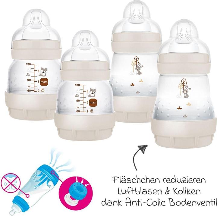 MAM Babyflaschen 11-tlg. Starter-Set Easy Start Anti-Colic (260 ml)