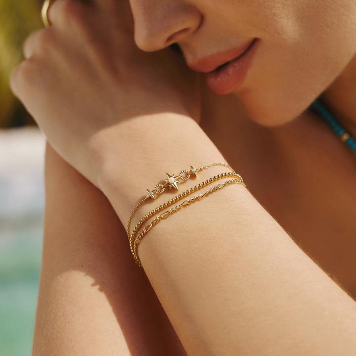 Actual product image Ania Haie CHILL VOYAGER Armband (Silver 925, Gold plated)