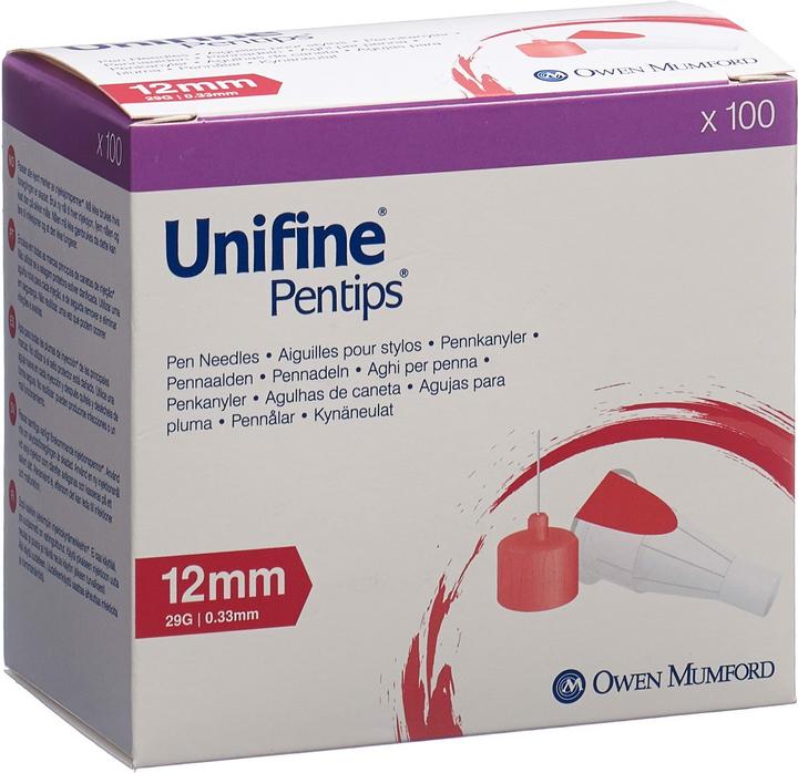 Actual product image Unifine Needles (Pen needles + disposable needles)