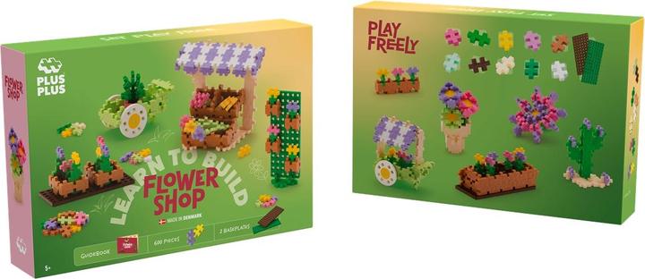 Actual product image Plus-Plus 600 Kreativ Bausteine Blumenladen