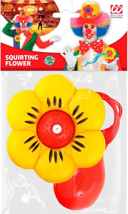 Image du produit Widmann Maxi Spritzblume Clown Gelb/Rot