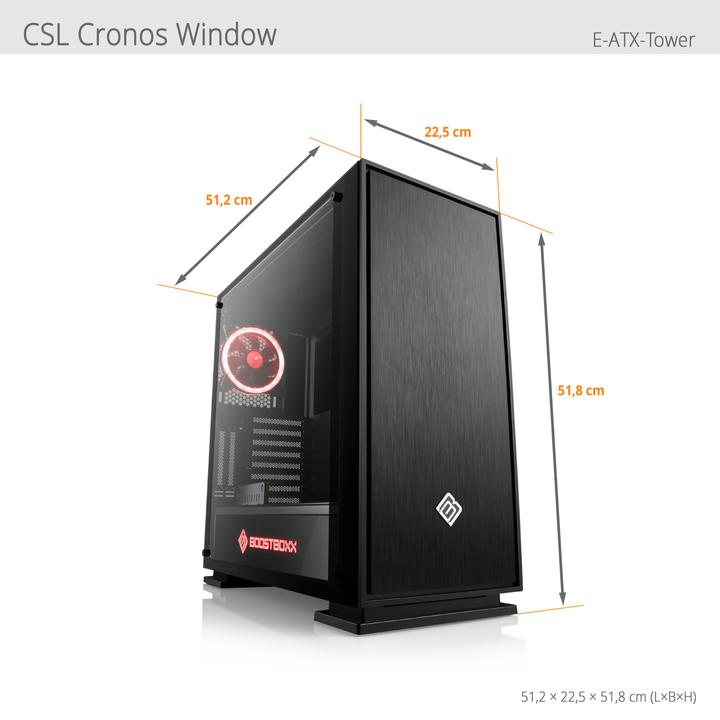 Image du produit CSL Gaming PC M11730H (Intel Core Ultra 5 245K, 16 Go, 1000 Go, Intel Arc Graphics)