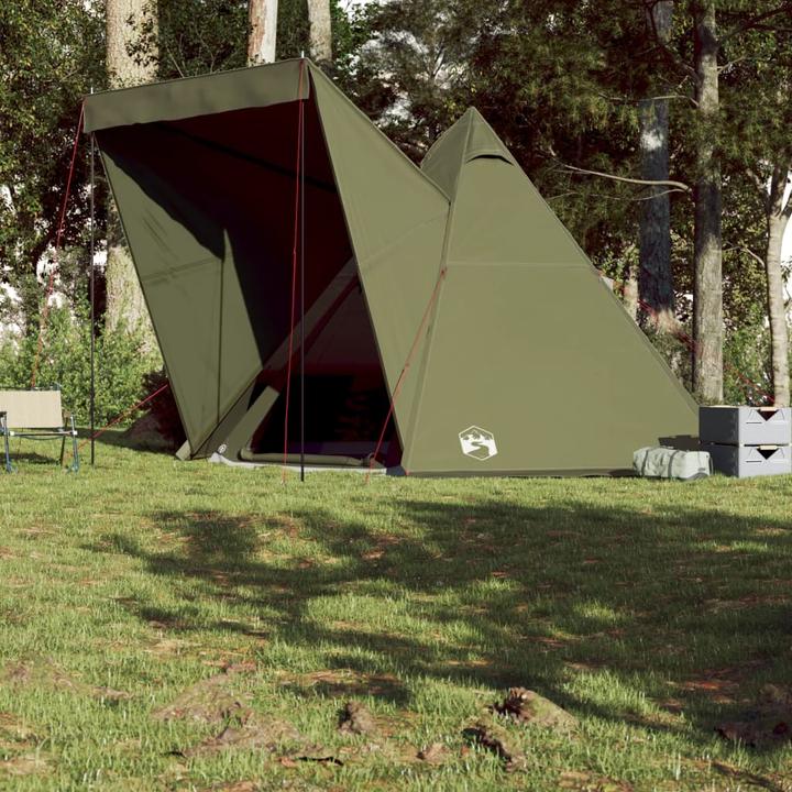 Immagine prodotto VidaXL Tenda Tipi per famiglie 6 persone Impermeabile (7.25 kg, 6 persone)
