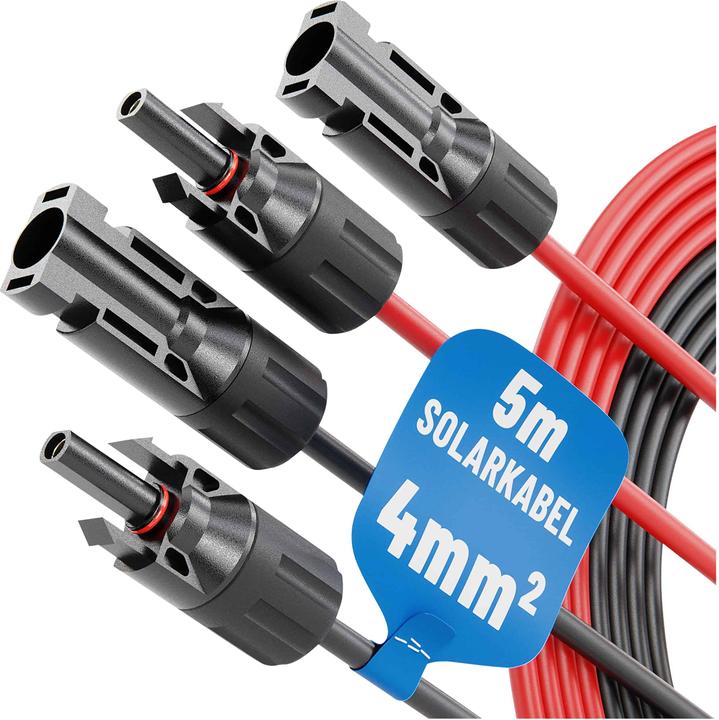 Actual product image Absina 5 m solar cable set (Solar cable)