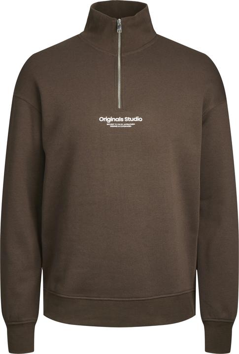 Jack & Jones Gedruckt Sweatshirt mit Reissverschluss Für jungs Sweatshirt mit Reissverschluss (176)