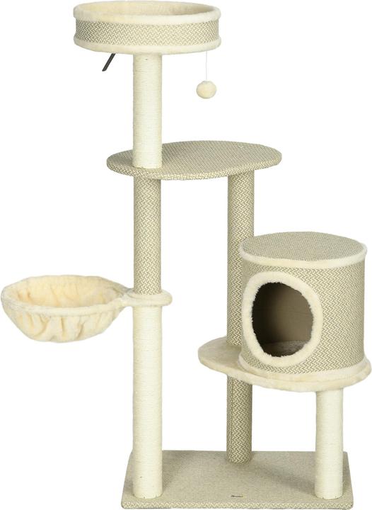 Braun, Beige, Weiss