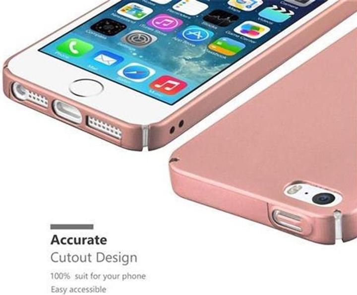 Productafbeelding Cadorabo Harde kaft Matte metalen omslag (Apple iPhone 5)