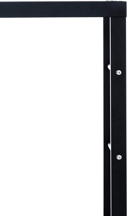 Actual product image CLP Firewood Rack Keri V2 25x60x100, black (25 x 60 x 100 cm)