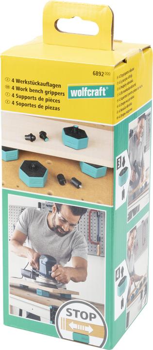 Actual product image wolfcraft wolfcraft 4 Werkstückauflagen (Plastic)