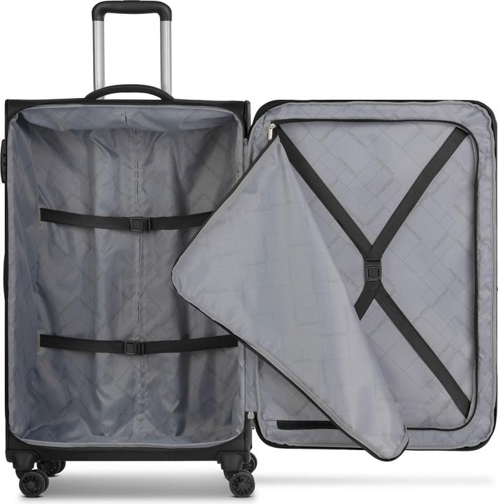 Immagine prodotto Worldpack Set di valigie Chicago con piega ad espansione (186 l, XL (da 115l))
