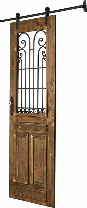 Produktbild Loberon Schiebetür Lexington Park braun/schwarz