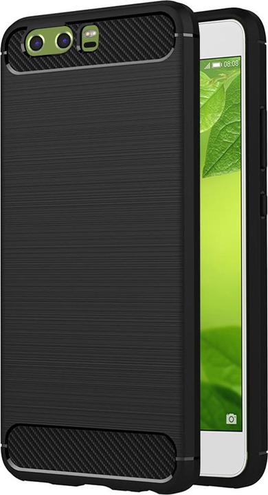 Image du produit Techsuit - Carbon Silicone - Huawei P10 - Black (Huawei P10)