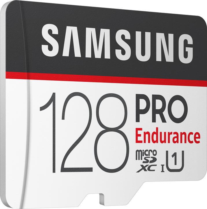 Actual product image Samsung Pro Endurance microSD UHS-I (128 GB, microSDXC, U3, UHS-I)