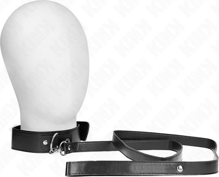 Actual product image Kink NECK CHAIN WITH BELT 116 CM BLACK BELT ADJUSTABLE 32-50 CM X 8 CM