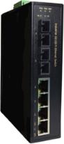 Produktbild Barox PC-IA402-S - Unmanaged - L2 - Fast Ethernet (10/100) - Vollduplex - Wandmontage (4 Ports)