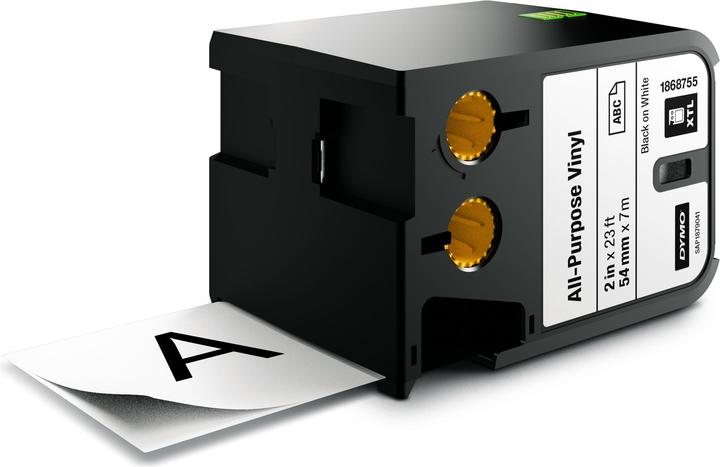 Produktbild Dymo XTL Schriftband, Vinyl (5.40 cm, Weiss)