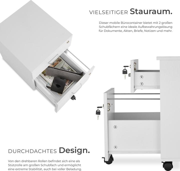 Actual product image tectake Vagur (40 x 46 x 54.5 cm)