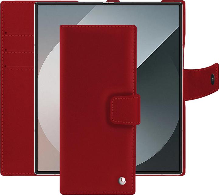 Actual product image Noreve Samsung Galaxy Z Fold6 leather wallet case (Samsung Galaxy Z Fold6)