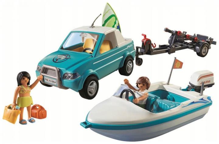 Actual product image Playmobil Surfer-Pickup mit Speedboat (71589)