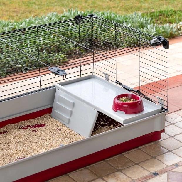 Image du produit Ferplast Cage à lapins Krolik 160, 162x60x50cm