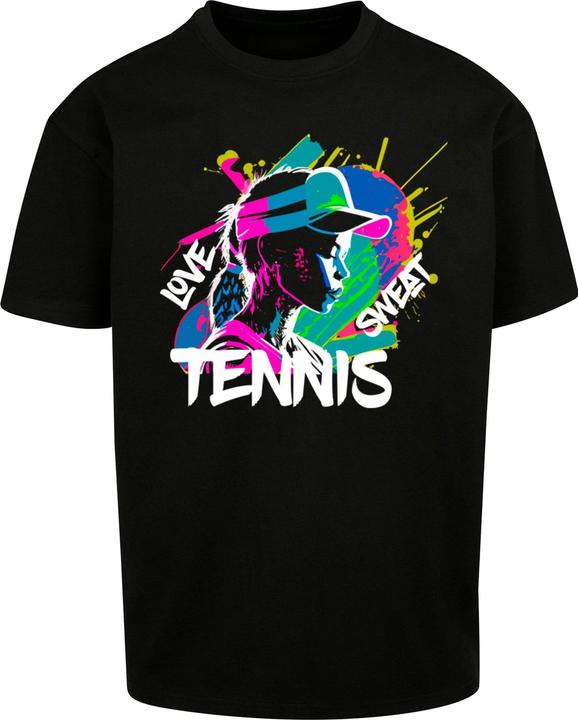 Merchcode Tennis Love, Sweat - Heavy Oversize Tee - 116843 (L)