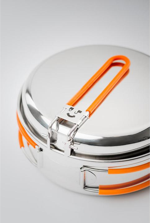 Actual product image GSI Glacier Stainless 1 Person Mess Kit Cookset