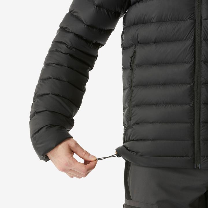 Actual product image Forclaz Men's down jacket with hood down to -10 °C trekking - MT500 (XL)