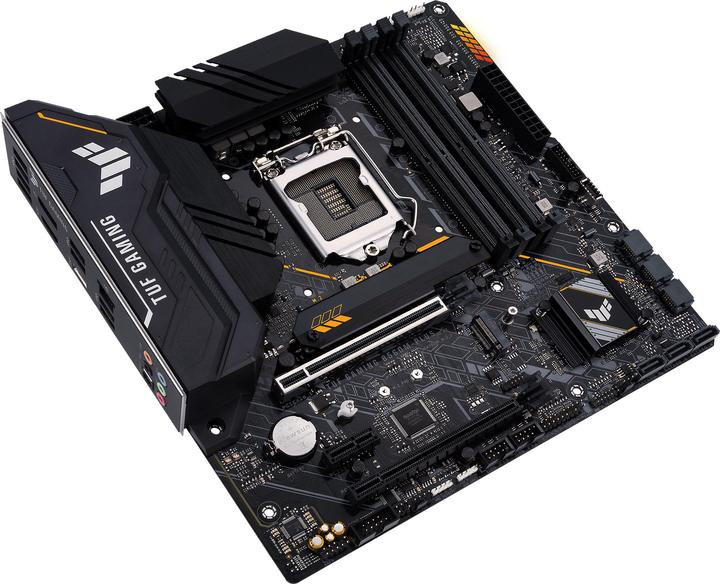 Actual product image ASUS MB TUF GAMING -PLUS Intel,1200,DDR4,mATX (LGA 1200, Intel B560, mATX)