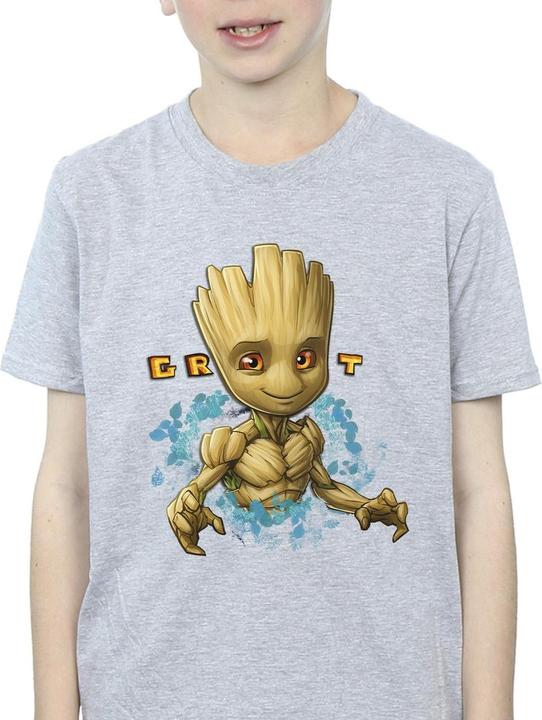 Immagine prodotto Guardians of the Galaxy Groot Flowers Maglietta Ragazzi (140, 146)