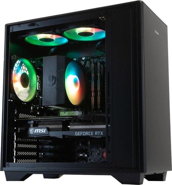 Actual product image Adax DRACO EXTREME R5500GT R5-5500GT/A520/16GB/500GB/RTX3050-6GB/WiFi/3Y PC