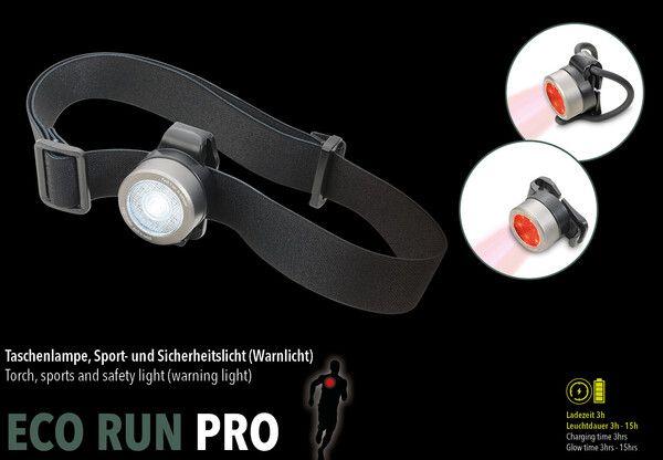 Produktbild Troika ECO RUN PRO Taschenlampe Sport- und Sicherheitslicht, LED, 5 Leuchtfunktionen, 3 accessoires zur Bef (7 cm)