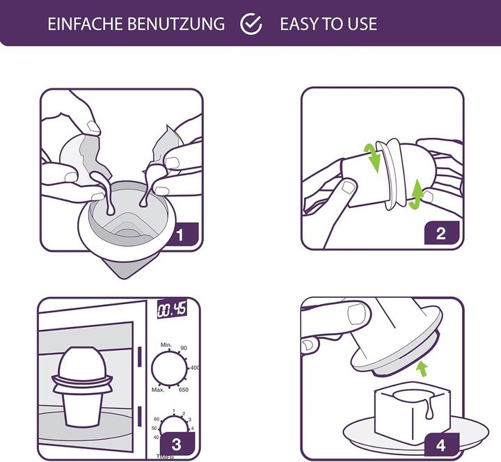 Produktbild Mastrad Eierkocher Silikon