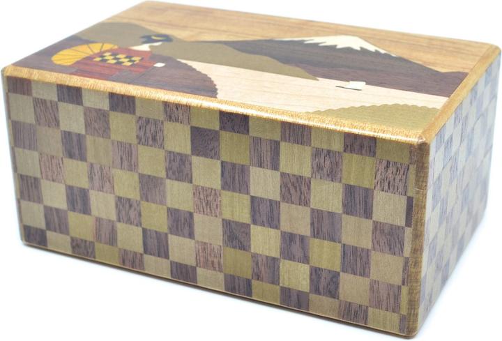 Actual product image Maruyama Himitsu Bako - Maiko (10 steps) - Puzzle box