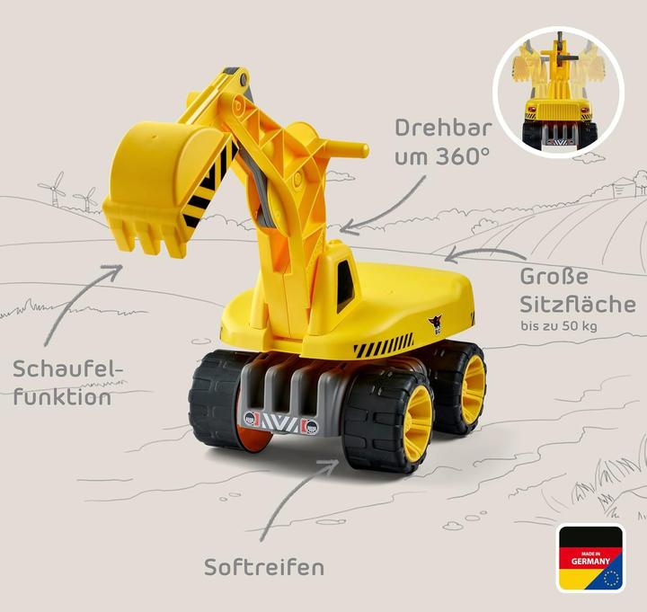 Image du produit BIG Baggerfahrzeug: Power-Worker Maxi-Digger