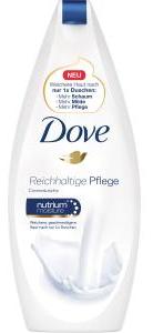 Actual product image Dove Rich care cream shower (250 ml)