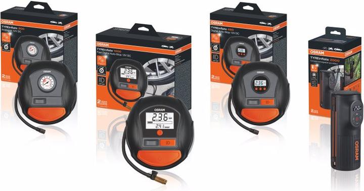 Image du produit Osram Tyreinflate 450 (2.41 bar, 0 l)