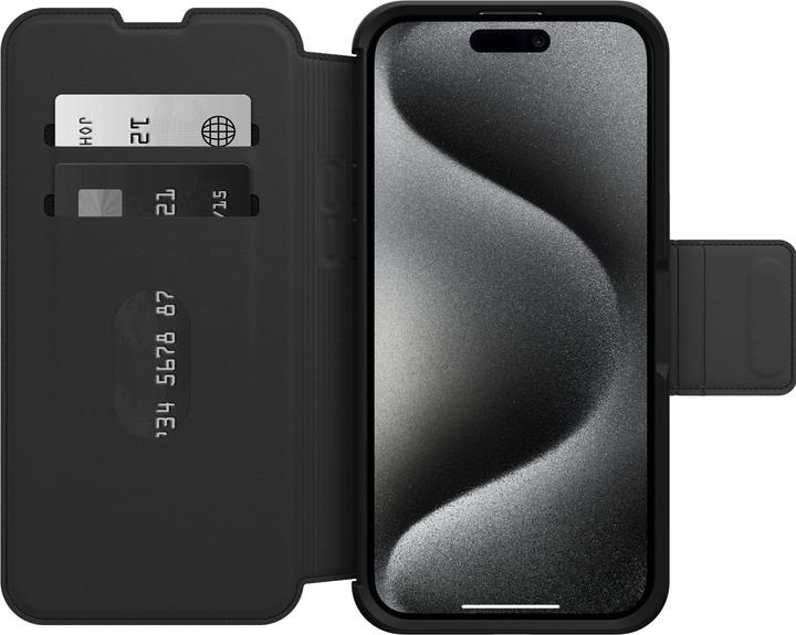 Produktbild OtterBox Strada Folio mit MagSafe (Apple iPhone 15 Pro Max)